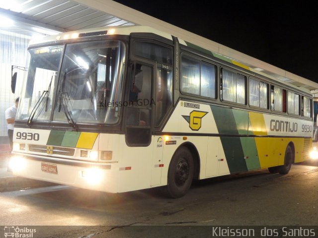 Empresa Gontijo de Transportes 9930 na cidade de Belo Horizonte, Minas Gerais, Brasil, por Kleisson  dos Santos. ID da foto: 5723610.