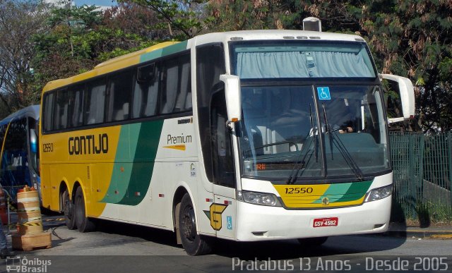 Empresa Gontijo de Transportes 12550 na cidade de São Paulo, São Paulo, Brasil, por Cristiano Soares da Silva. ID da foto: 5722379.