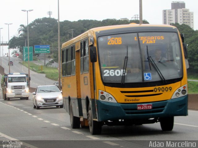 Viação Santa Edwiges 09009 na cidade de Betim, Minas Gerais, Brasil, por Adão Raimundo Marcelino. ID da foto: 5723647.