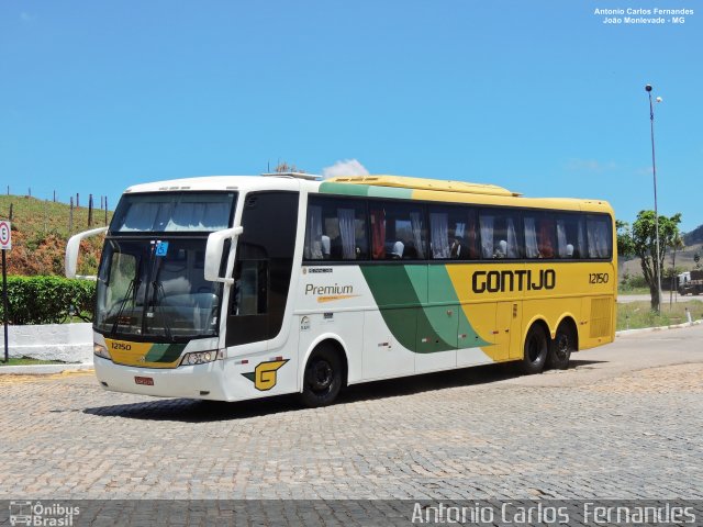 Empresa Gontijo de Transportes 12150 na cidade de João Monlevade, Minas Gerais, Brasil, por Antonio Carlos Fernandes. Número da foto: #5722384.