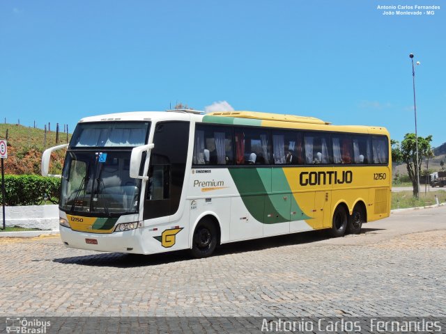 Empresa Gontijo de Transportes 12150 na cidade de João Monlevade, Minas Gerais, Brasil, por Antonio Carlos Fernandes. ID da foto: 5722384.