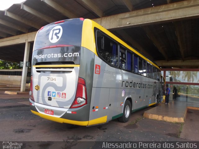 RodeRotas - Rotas de Viação do Triângulo 7134 na cidade de Araguari, Minas Gerais, Brasil, por Alessandro Pereira dos Santos. Número da foto: #5725613.