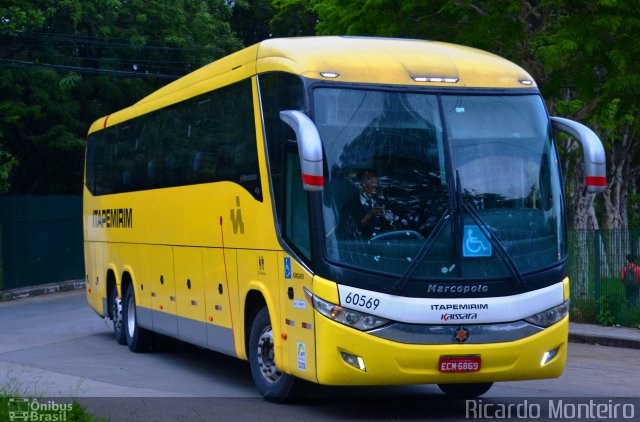 Viação Itapemirim 60569 na cidade de São Paulo, São Paulo, Brasil, por Ricardo Silva Monteiro. Número da foto: #5724501.