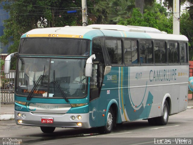 Auto Viação Camurujipe 4017 na cidade de Feira de Santana, Bahia, Brasil, por Lucas Vieira. ID da foto: 5725170.