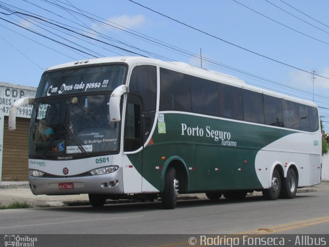 Porto Seguro Transporte e Turismo 0501 na cidade de Maceió, Alagoas, Brasil, por Rodrigo Fonseca. Número da foto: #5726196.