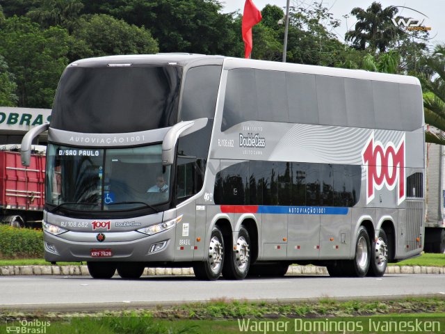 Auto Viação 1001 RJ 108.682 na cidade de Registro, São Paulo, Brasil, por Wagner Domingos Ivanesken. ID da foto: 5775942.