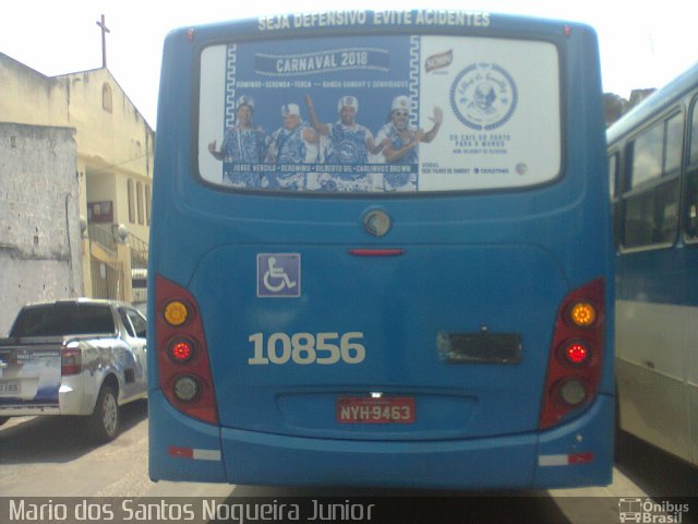 Concessionária Salvador Norte - CSN Transportes 10856 na cidade de Salvador, Bahia, Brasil, por Mario dos Santos Nogueira Junior. Número da foto: #5775689.