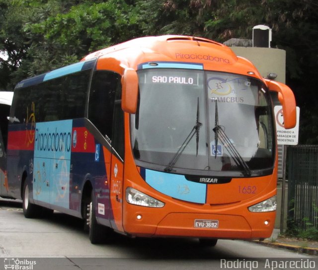 Viação Piracicabana 1652 na cidade de São Paulo, São Paulo, Brasil, por Rodrigo  Aparecido. Número da foto: #5775852.