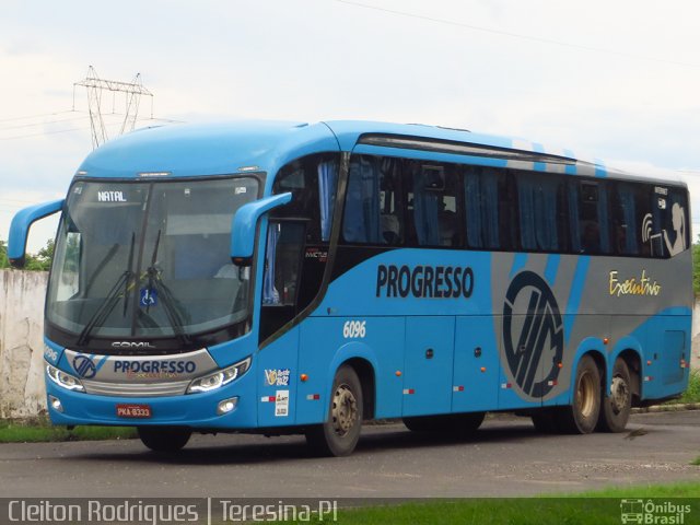Auto Viação Progresso 6096 na cidade de Teresina, Piauí, Brasil, por Cleiton Rodrigues. Número da foto: #5776983.