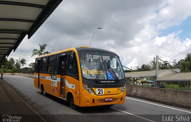 Transporte Suplementar de Belo Horizonte 897 na cidade de Belo Horizonte, Minas Gerais, Brasil, por Luiz Silva. ID da foto: 5776649.