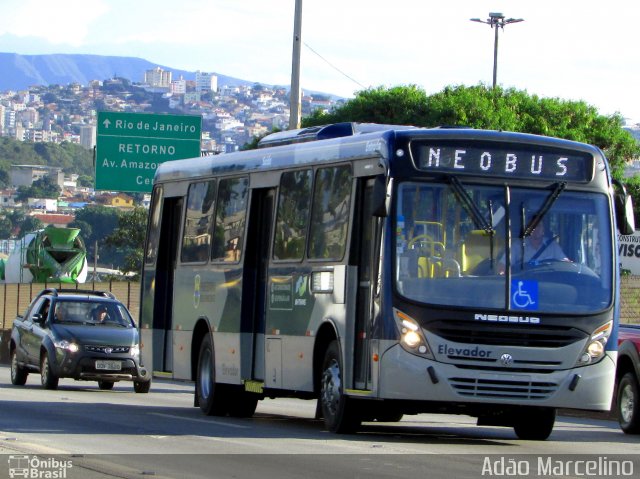 Viação Euclásio 40756 na cidade de Belo Horizonte, Minas Gerais, Brasil, por Adão Raimundo Marcelino. ID da foto: 5777357.