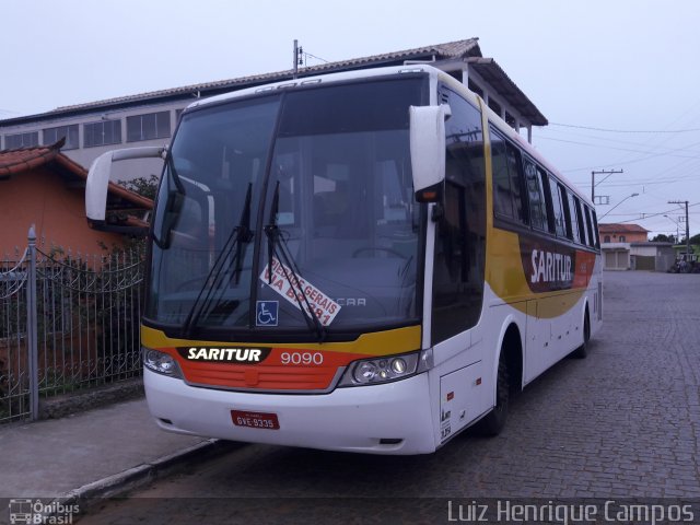 Saritur - Santa Rita Transporte Urbano e Rodoviário 9090 na cidade de Piedade dos Gerais, Minas Gerais, Brasil, por Luiz Henrique Campos. Número da foto: #5776593.