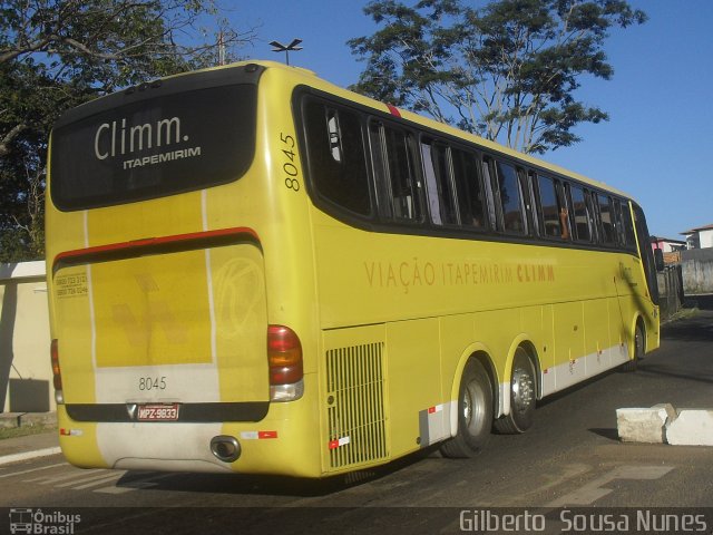 Viação Itapemirim 8045 na cidade de Teresina, Piauí, Brasil, por Gilberto  Sousa Nunes. ID da foto: 5777126.