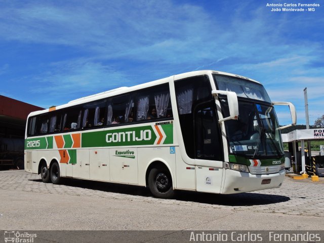 Empresa Gontijo de Transportes 20215 na cidade de João Monlevade, Minas Gerais, Brasil, por Antonio Carlos Fernandes. ID da foto: 5796832.