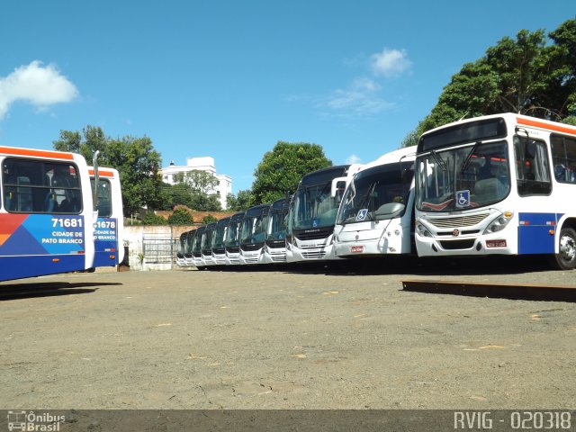 Cattani Sul Transportes e Turismo GARAGEM PATO BRANCO-PR na cidade de Pato Branco, Paraná, Brasil, por Rodrigo Augusto  Vignaga. Número da foto: #5796592.