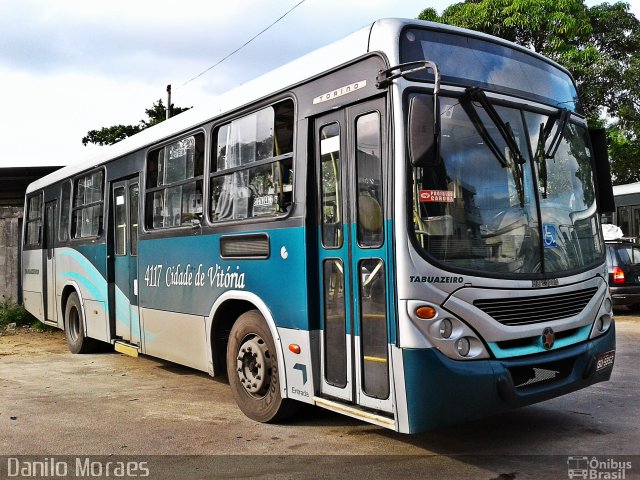 Viação Tabuazeiro 4117 na cidade de Vitória, Espírito Santo, Brasil, por Danilo Moraes. ID da foto: 5797880.