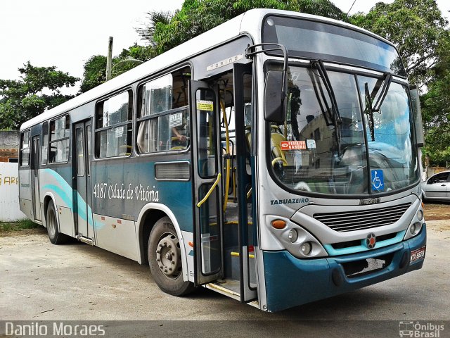 Viação Tabuazeiro 4187 na cidade de Vitória, Espírito Santo, Brasil, por Danilo Moraes. Número da foto: #5797848.