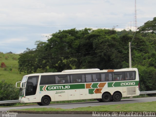 Empresa Gontijo de Transportes 20010 na cidade de Perdões, Minas Gerais, Brasil, por Marcos de Alcantara Pinto. ID da foto: 5797775.