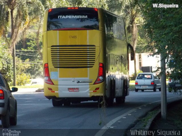 Viação Itapemirim 17405 na cidade de Viana, Espírito Santo, Brasil, por Whitiney Siqueira. Número da foto: #5796893.