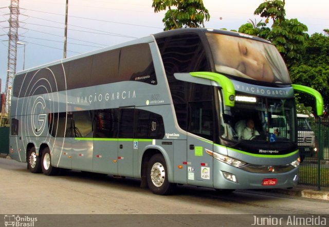 Viação Garcia 8021 na cidade de São Paulo, São Paulo, Brasil, por Junior Almeida. ID da foto: 5800444.