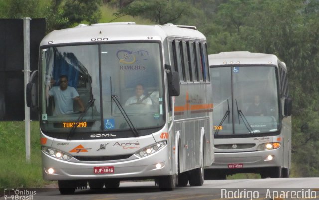 André Turismo 470 na cidade de Conselheiro Lafaiete, Minas Gerais, Brasil, por Rodrigo  Aparecido. Número da foto: #5798500.