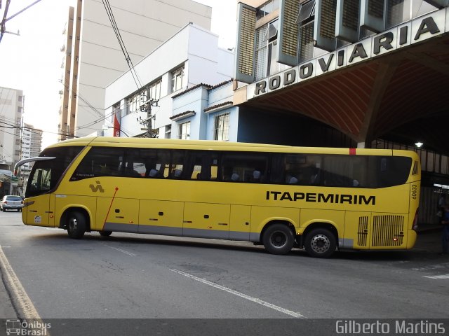 Viação Itapemirim 60633 na cidade de Barra Mansa, Rio de Janeiro, Brasil, por Gilberto Martins. ID da foto: 5799283.