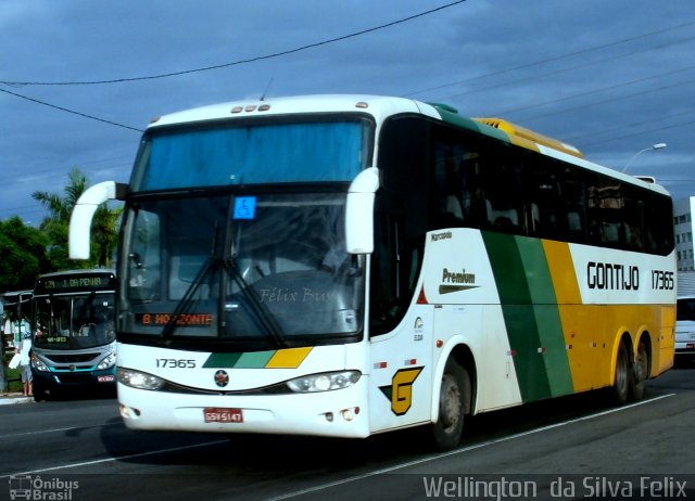 Empresa Gontijo de Transportes 17365 na cidade de Vitória, Espírito Santo, Brasil, por Wellington  da Silva Felix. ID da foto: 5799894.