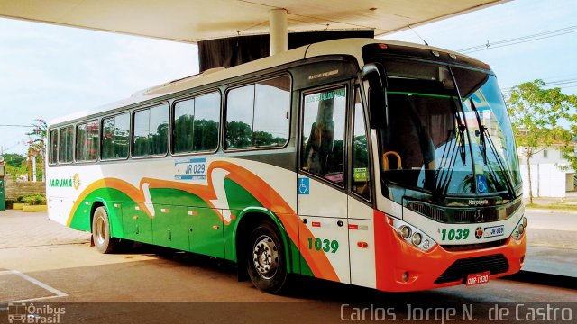 Jarumã Transportes Rodofluvial 1039 na cidade de Abaetetuba, Pará, Brasil, por Carlos Jorge N.  de Castro. Número da foto: #5798432.