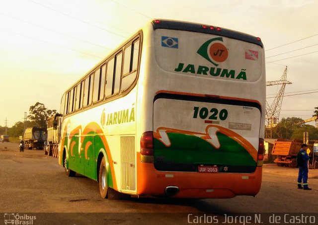 Jarumã Transportes Rodofluvial 1020 na cidade de Barcarena, Pará, Brasil, por Carlos Jorge N.  de Castro. Número da foto: #5798433.