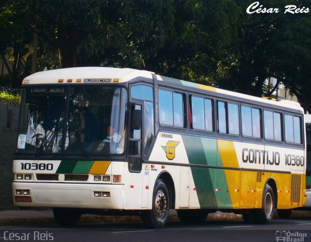 Empresa Gontijo de Transportes 10380 na cidade de Belo Horizonte, Minas Gerais, Brasil, por César Ônibus. ID da foto: 5798735.