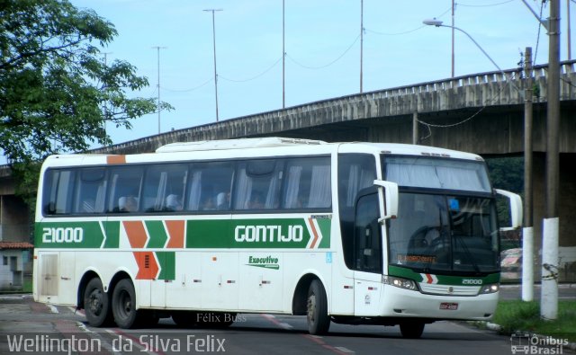 Empresa Gontijo de Transportes 21000 na cidade de Vitória, Espírito Santo, Brasil, por Wellington  da Silva Felix. ID da foto: 5799931.