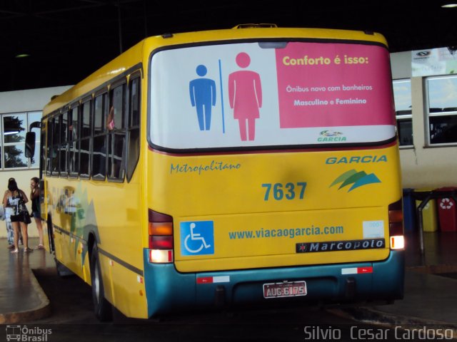 Viação Garcia 7637 na cidade de Arapongas, Paraná, Brasil, por Silvio  Cesar Cardoso. Número da foto: #5799322.