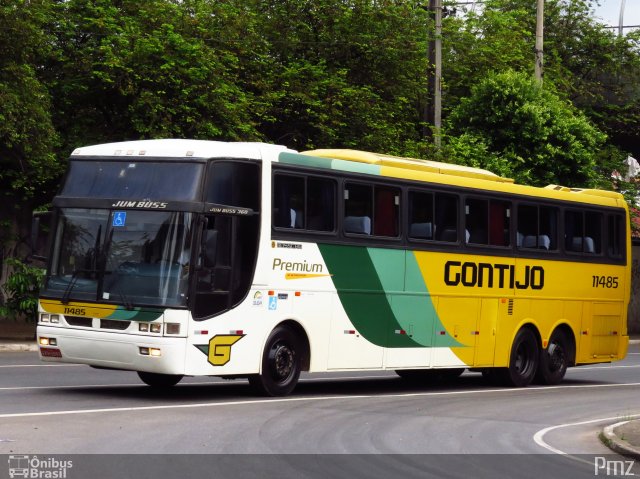 Empresa Gontijo de Transportes 11485 na cidade de Belo Horizonte, Minas Gerais, Brasil, por Alexandre Promenzio. ID da foto: 5799100.