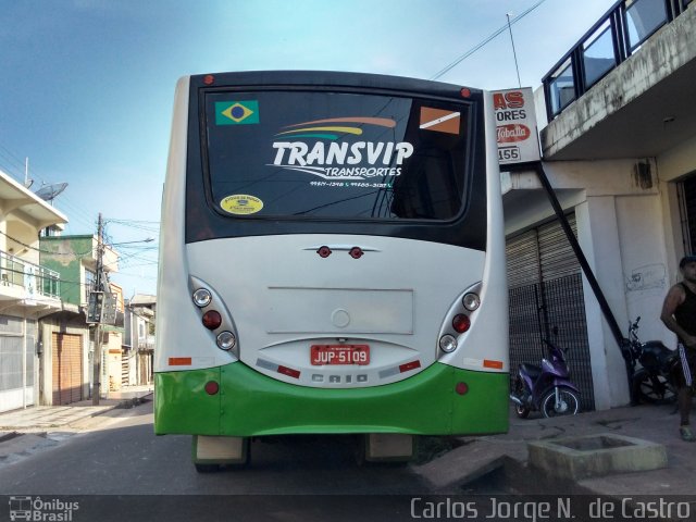 Ônibus Particulares JUP5109 na cidade de Abaetetuba, Pará, Brasil, por Carlos Jorge N.  de Castro. ID da foto: 5802104.