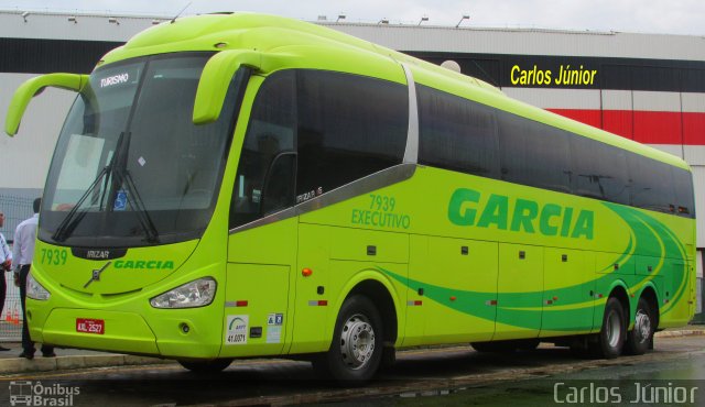 Viação Garcia 7939 na cidade de Goiânia, Goiás, Brasil, por Carlos Júnior. Número da foto: #5801368.