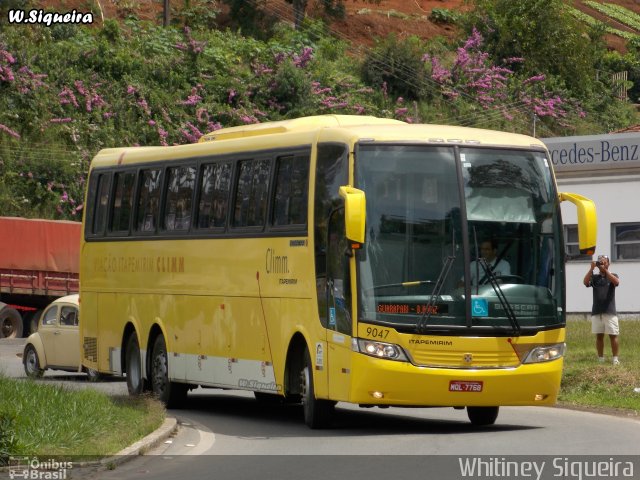 Viação Itapemirim 9047 na cidade de Manhuaçu, Minas Gerais, Brasil, por Whitiney Siqueira. ID da foto: 5803522.