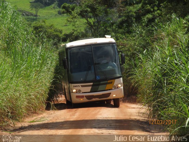 Empresa Gontijo de Transportes 3165 na cidade de Dom Silvério, Minas Gerais, Brasil, por Julio Cesar Euzebio Alves. ID da foto: 5803460.