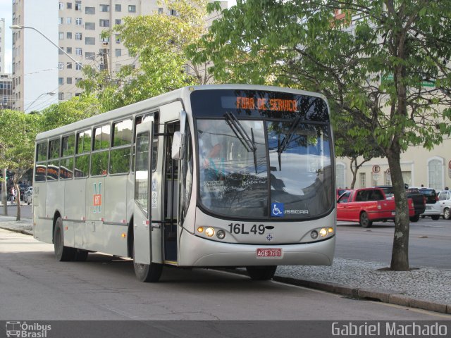 Viação Tamandaré 16L49 na cidade de Curitiba, Paraná, Brasil, por Gabriel Machado. ID da foto: 5804922.