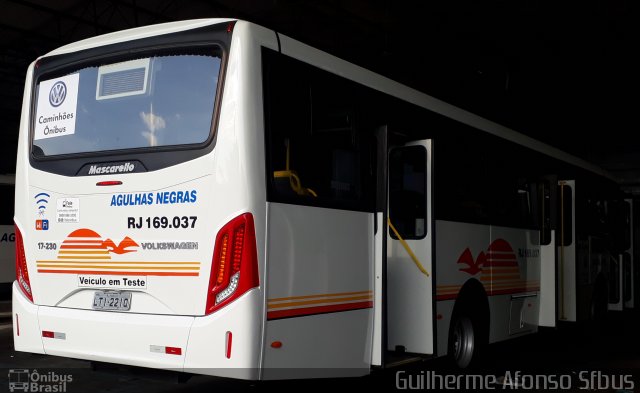 Viação Agulhas Negras RJ 169.037 na cidade de Volta Redonda, Rio de Janeiro, Brasil, por Guilherme Afonso Sfbus. ID da foto: 5804948.