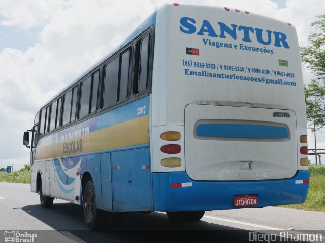Santur Viagens e Excursões 1207 na cidade de Sobrado, Paraíba, Brasil, por Diego Rhamon Reis da Silva. Número da foto: #5805645.