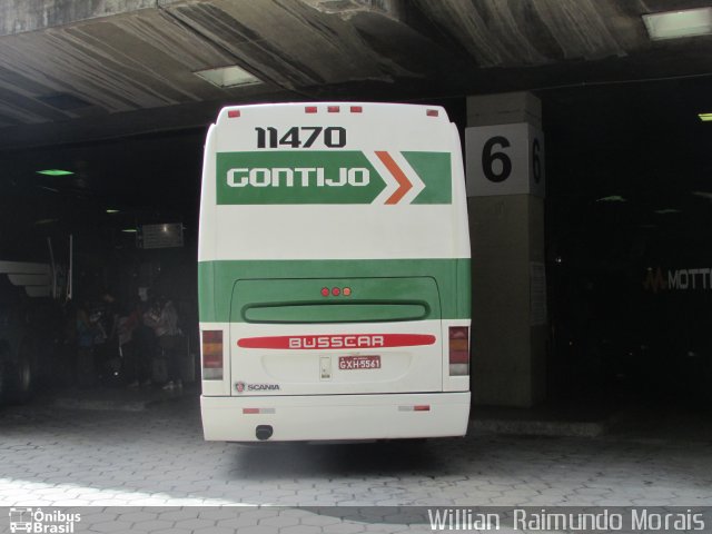 Empresa Gontijo de Transportes 11470 na cidade de Belo Horizonte, Minas Gerais, Brasil, por Willian Raimundo Morais. ID da foto: 5803586.