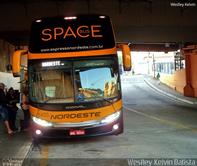 Expresso Nordeste 5400 na cidade de Sorocaba, São Paulo, Brasil, por Weslley Kelvin Batista. Número da foto: #5804095.
