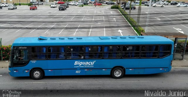 Biguaçu Transportes Coletivos Administração e Participação 417 na cidade de São José, Santa Catarina, Brasil, por Nivaldo Júnior. Número da foto: #5806957.