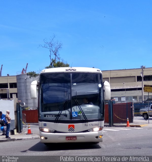 Viação Cidade do Aço RJ 174.092 na cidade de Rio de Janeiro, Rio de Janeiro, Brasil, por Pablo Conceição Pereira de Almeida . Número da foto: #5806543.