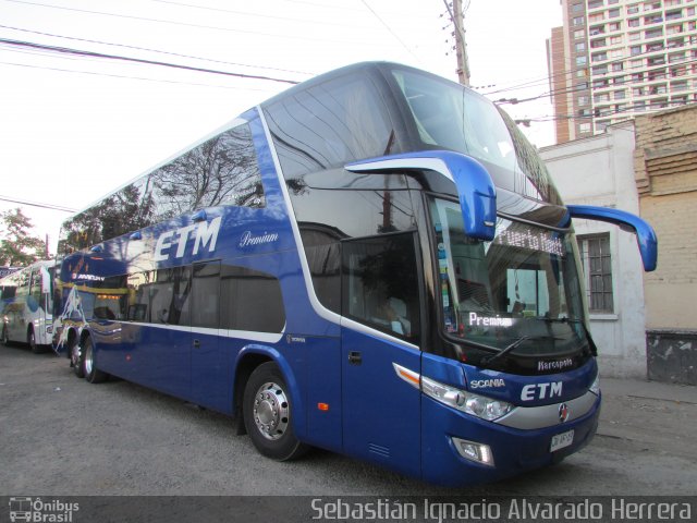 ETM - Empresa de Transporte Maullín 314 na cidade de Santiago, Santiago, Metropolitana de Santiago, Chile, por Sebastián Ignacio Alvarado Herrera. ID da foto: 5806740.