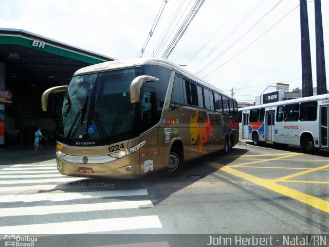 Paraíba Turismo 1224 na cidade de Natal, Rio Grande do Norte, Brasil, por John Herbert. Número da foto: #5806477.