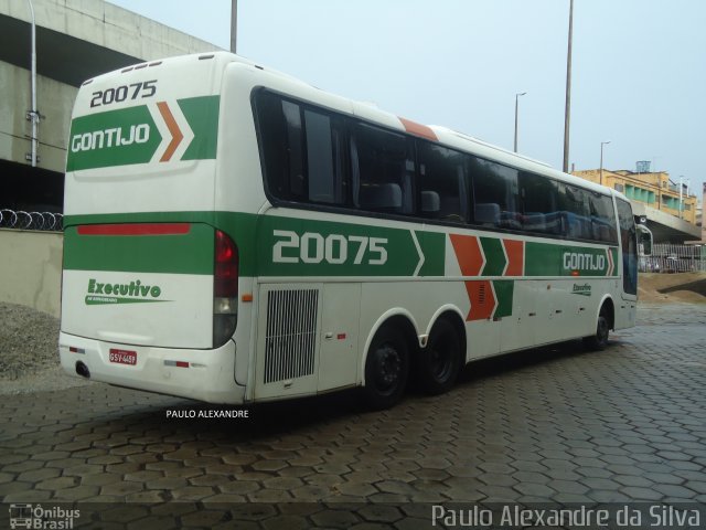 Empresa Gontijo de Transportes 20075 na cidade de Belo Horizonte, Minas Gerais, Brasil, por Paulo Alexandre da Silva. ID da foto: 5807317.