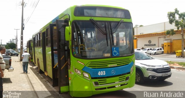 Taguatur - Taguatinga Transporte e Turismo 03403 na cidade de Teresina, Piauí, Brasil, por Ruan Silva Andrade. Número da foto: #5806429.