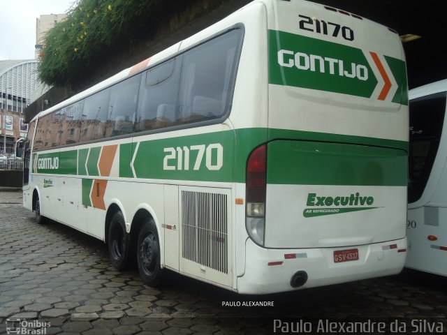 Empresa Gontijo de Transportes 21170 na cidade de Belo Horizonte, Minas Gerais, Brasil, por Paulo Alexandre da Silva. ID da foto: 5809751.