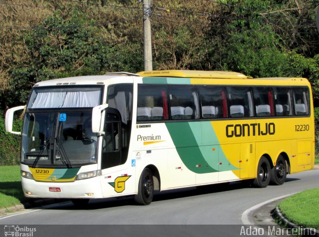 Empresa Gontijo de Transportes 12230 na cidade de Belo Horizonte, Minas Gerais, Brasil, por Adão Raimundo Marcelino. ID da foto: 5809723.